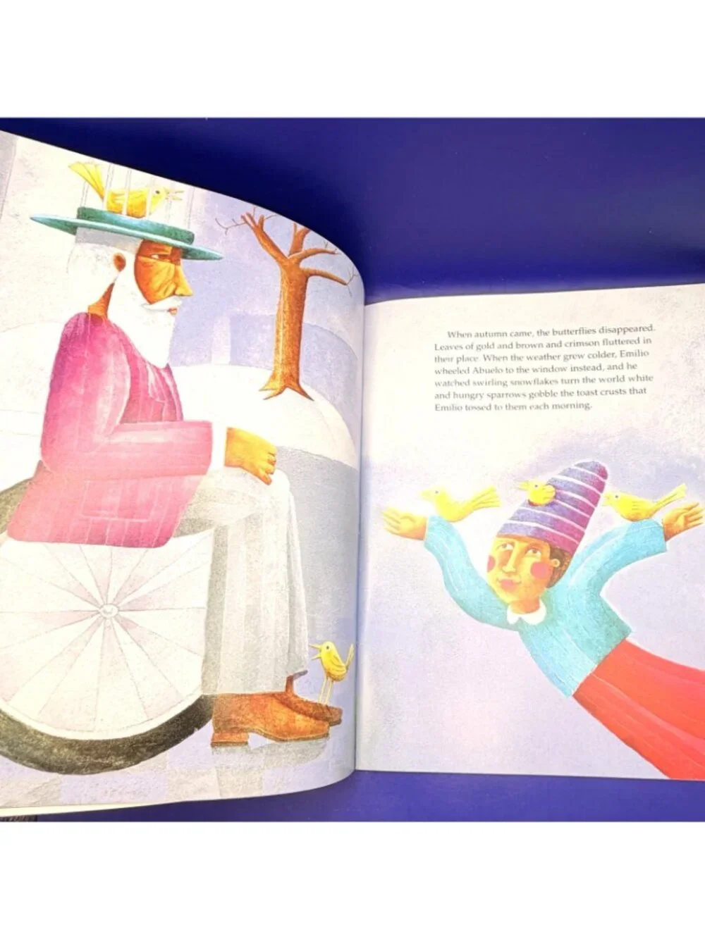 Butterfly Boy Virginia Kroll PB Scholastic Latino Multicultural Family Reading
